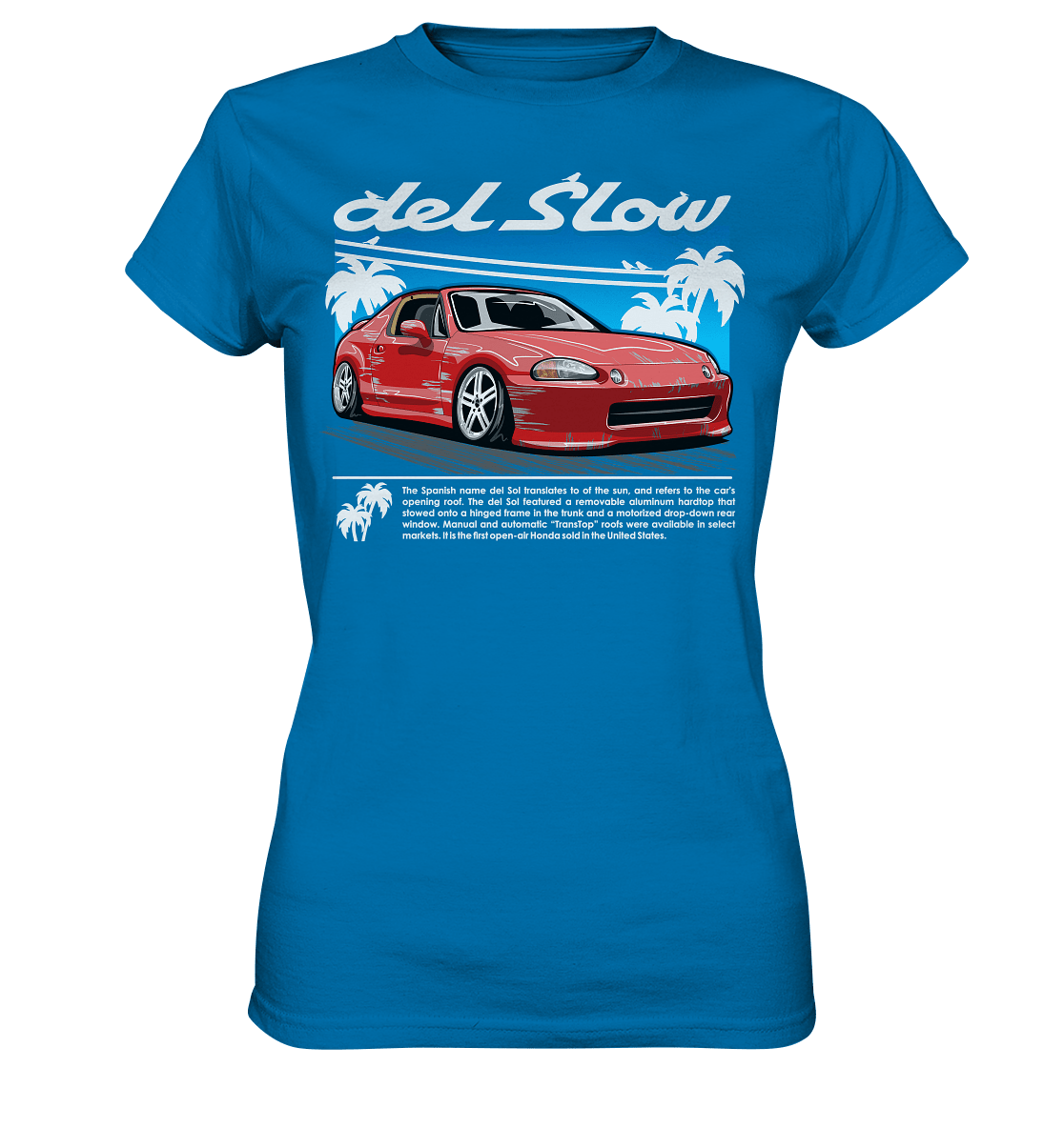 Shitbox CRX Del Sol - Ladies Premium Shirt - MotoMerch.de