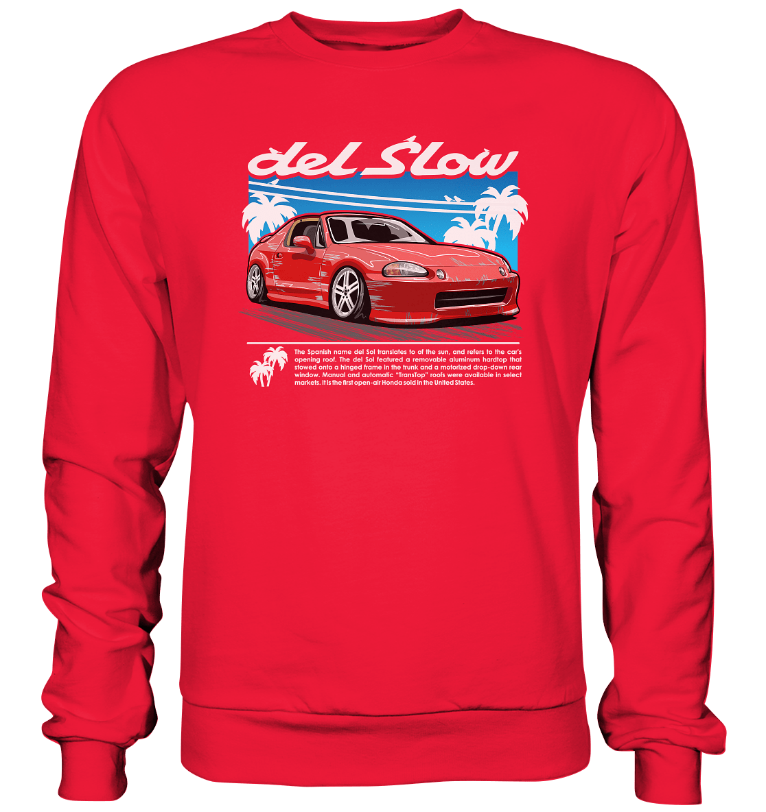 Shitbox CRX Del Sol - Premium Sweatshirt - MotoMerch.de