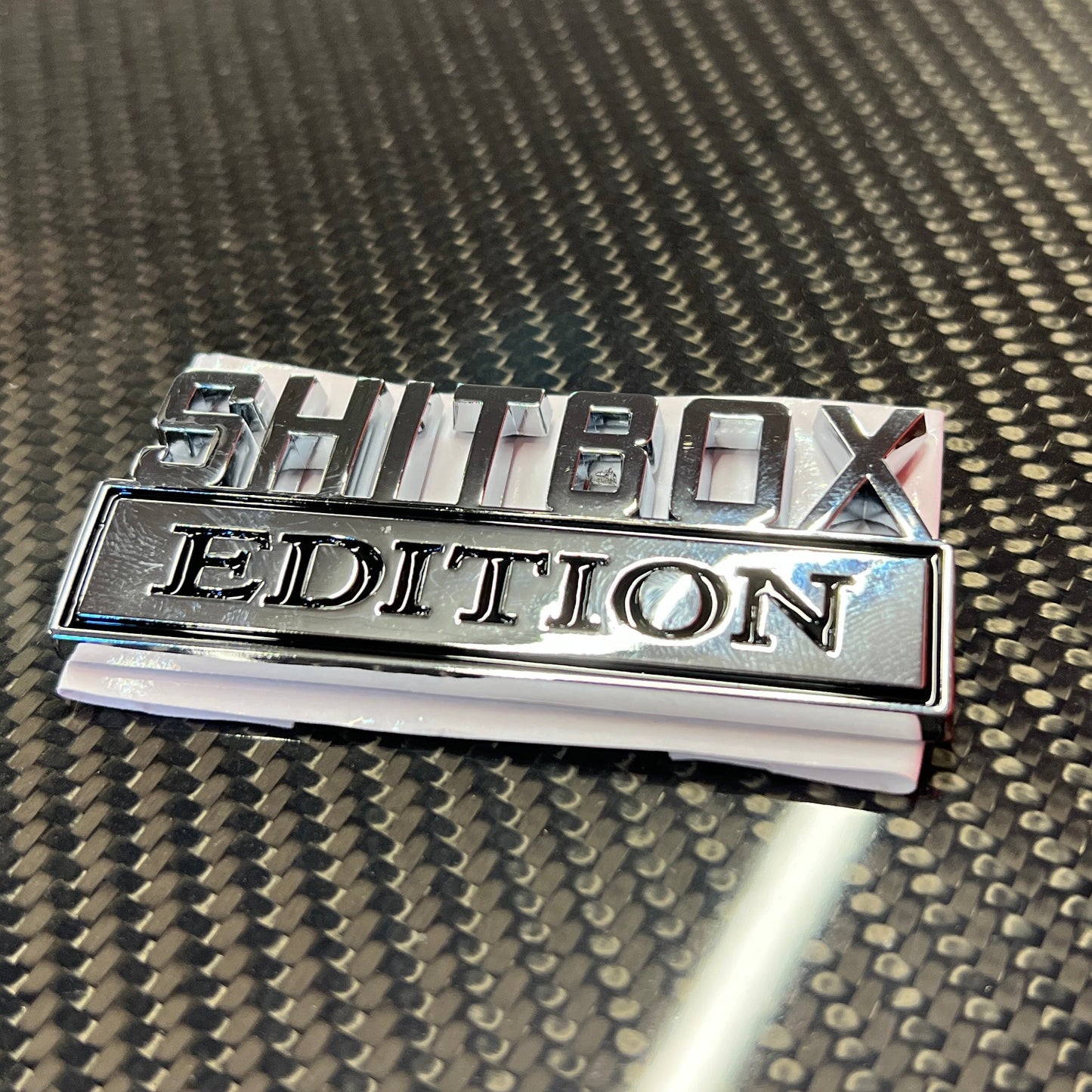 Shitbox Edition Emblem - MotoMerch.de