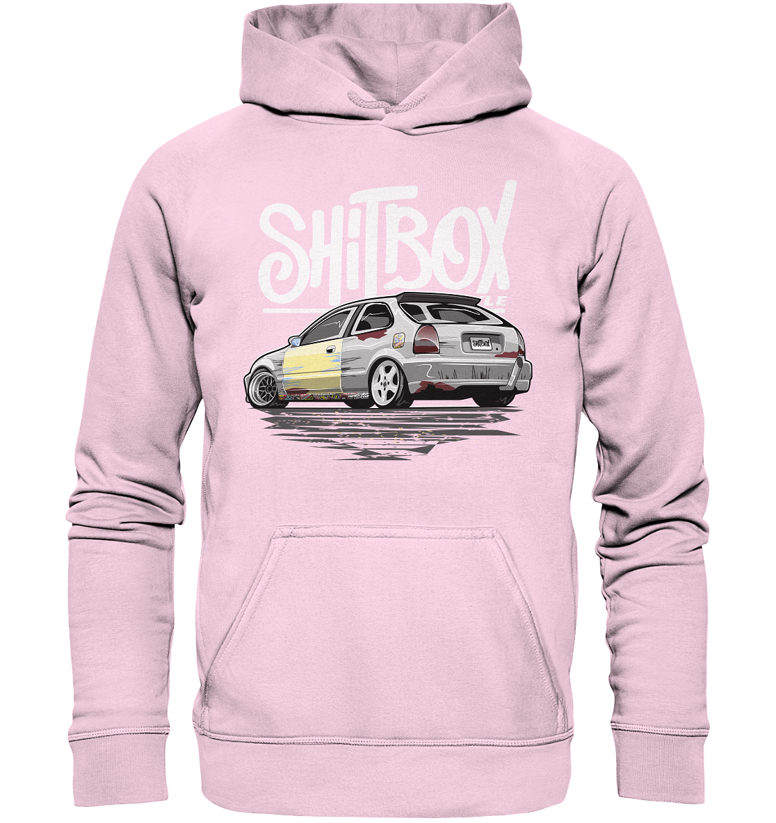 Shitbox Lifestyle Civic EJ EK - Basic Unisex Hoodie - MotoMerch.de