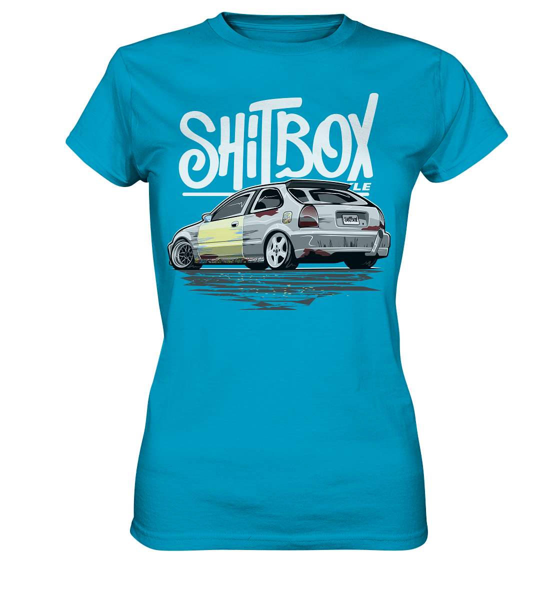 Shitbox Lifestyle Civic EJ EK - Ladies Premium Shirt - MotoMerch.de