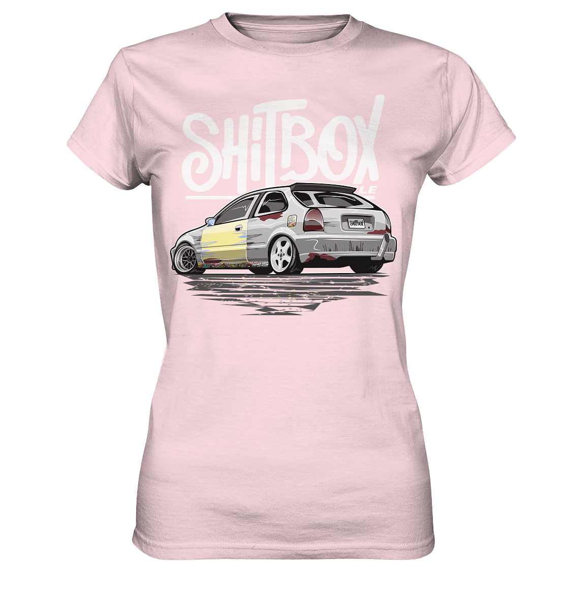Shitbox Lifestyle Civic EJ EK - Ladies Premium Shirt - MotoMerch.de