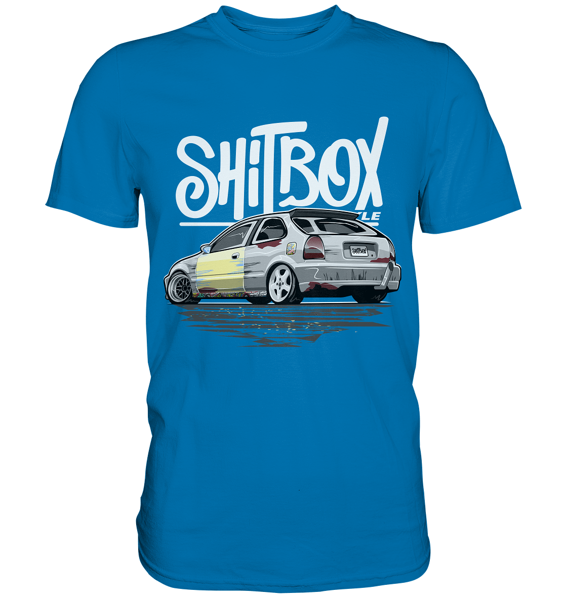 Shitbox Lifestyle Civic EJ EK - Premium Shirt - MotoMerch.de