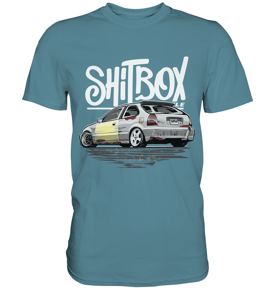 Shitbox Lifestyle Civic EJ EK - Premium Shirt - MotoMerch.de