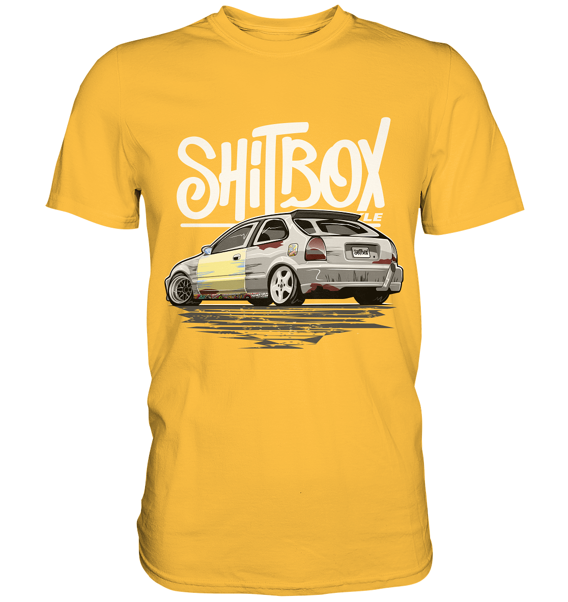 Shitbox Lifestyle Civic EJ EK - Premium Shirt - MotoMerch.de