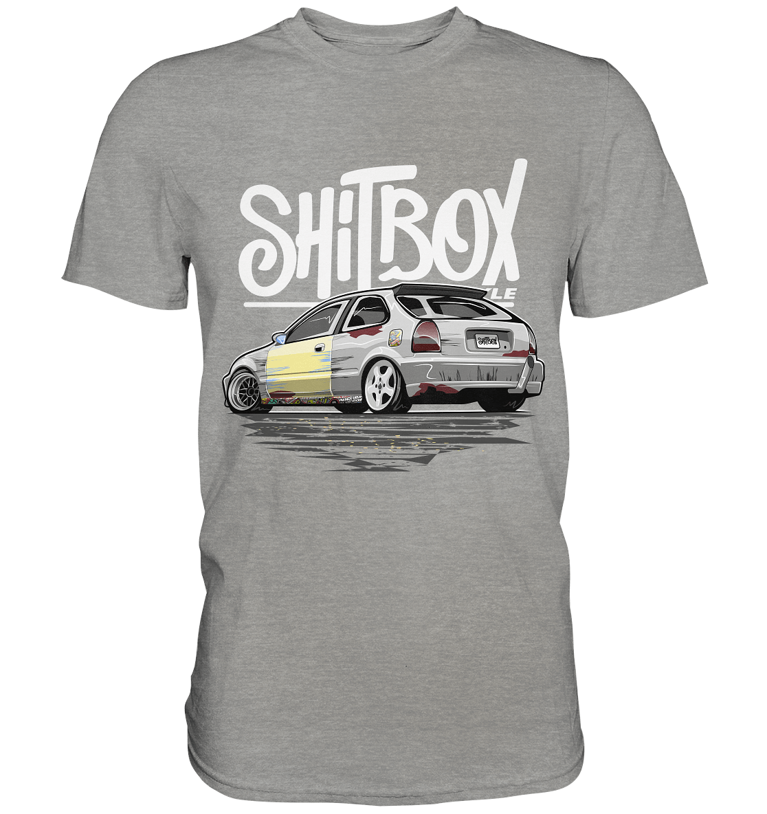 Shitbox Lifestyle Civic EJ EK - Premium Shirt - MotoMerch.de