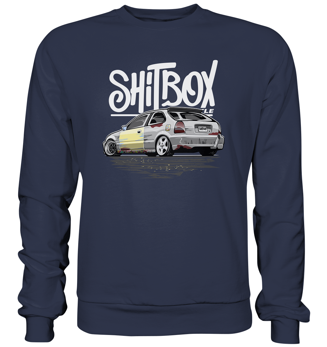Shitbox Lifestyle Civic EJ EK - Premium Sweatshirt - MotoMerch.de