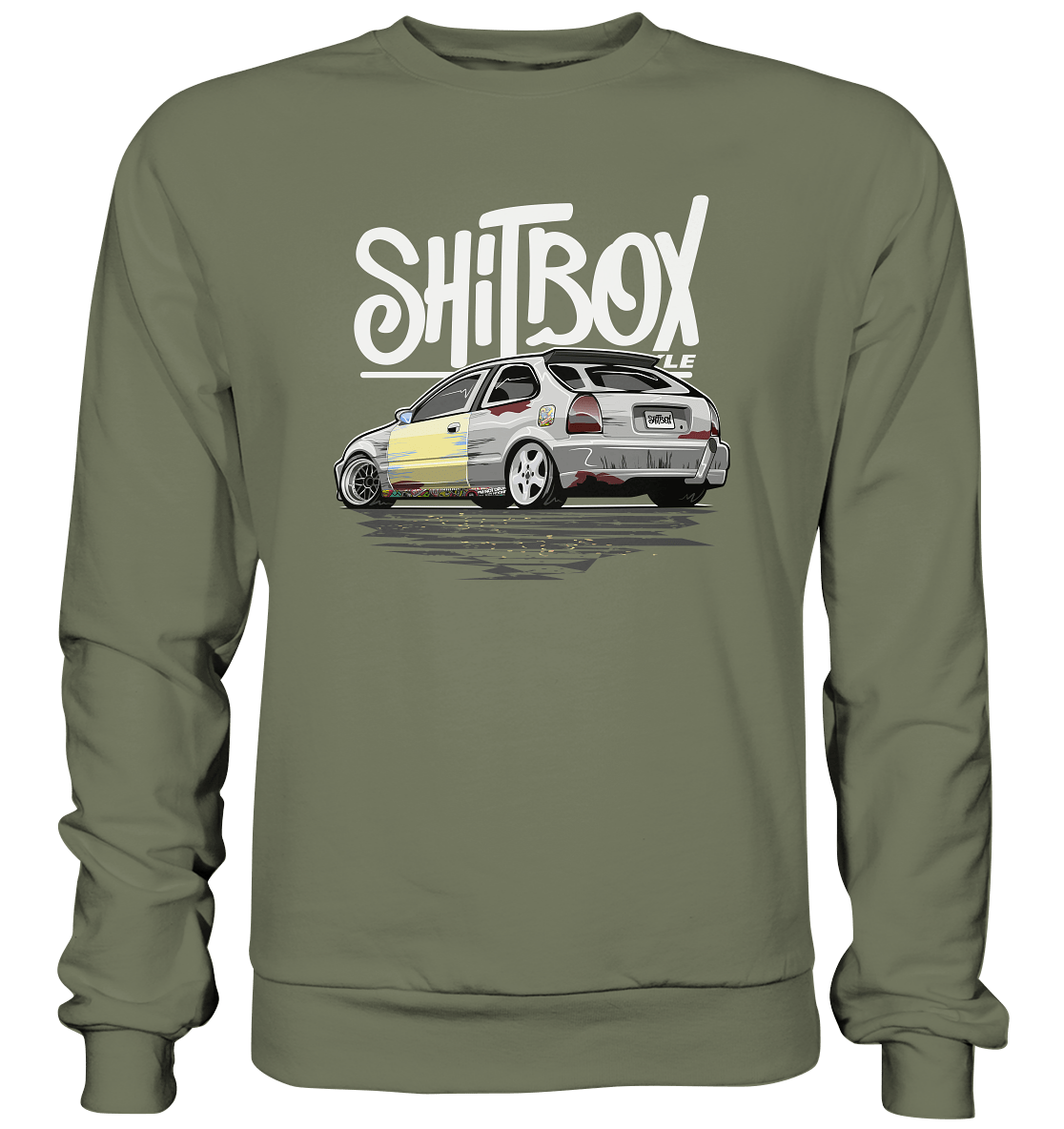 Shitbox Lifestyle Civic EJ EK - Premium Sweatshirt - MotoMerch.de