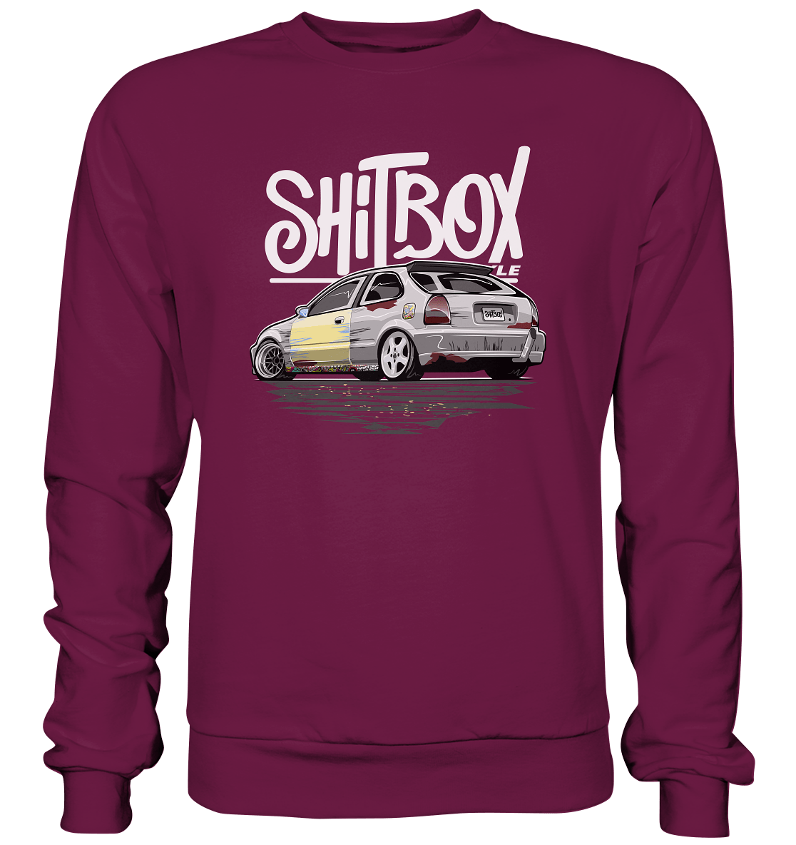 Shitbox Lifestyle Civic EJ EK - Premium Sweatshirt - MotoMerch.de