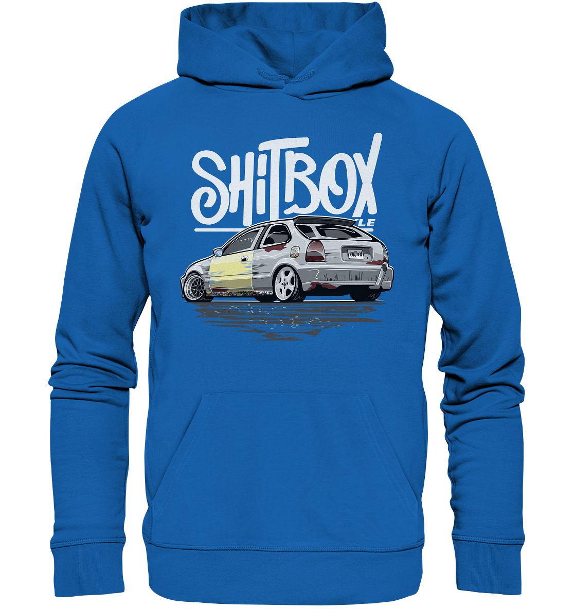 Shitbox Lifestyle Civic EJ EK - Premium Unisex Hoodie - MotoMerch.de
