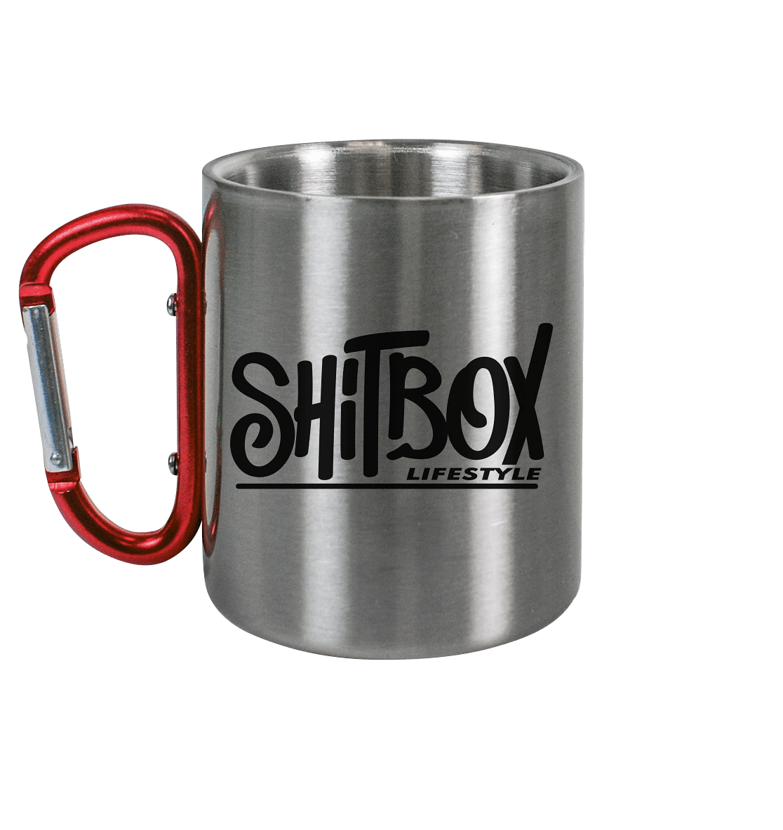 Shitbox Lifestyle Logo - Edelstahl Tasse - MotoMerch.de