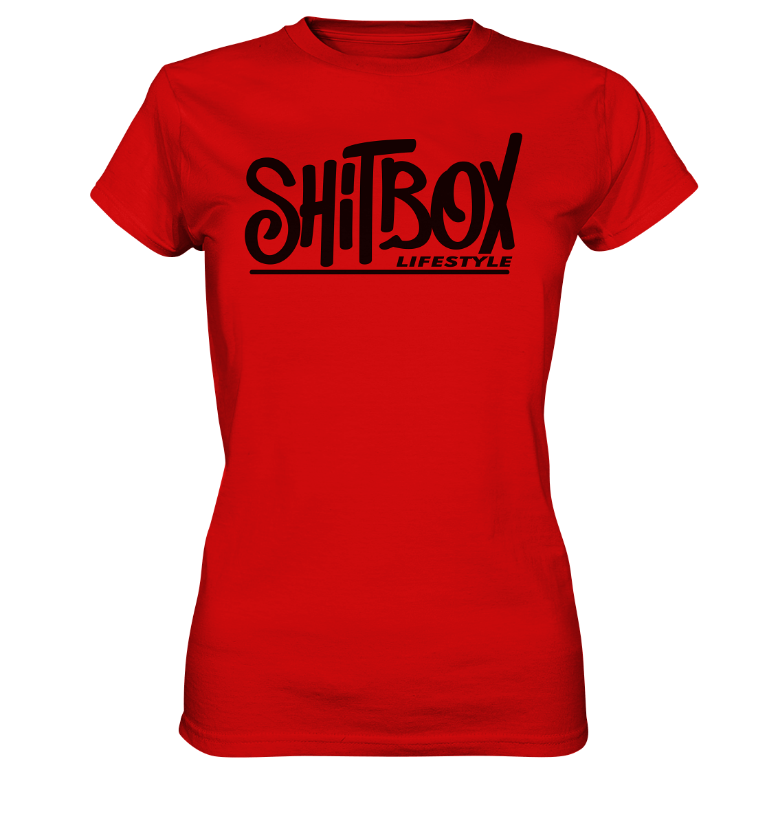 Shitbox Lifestyle Logo - Ladies Premium Shirt - MotoMerch.de