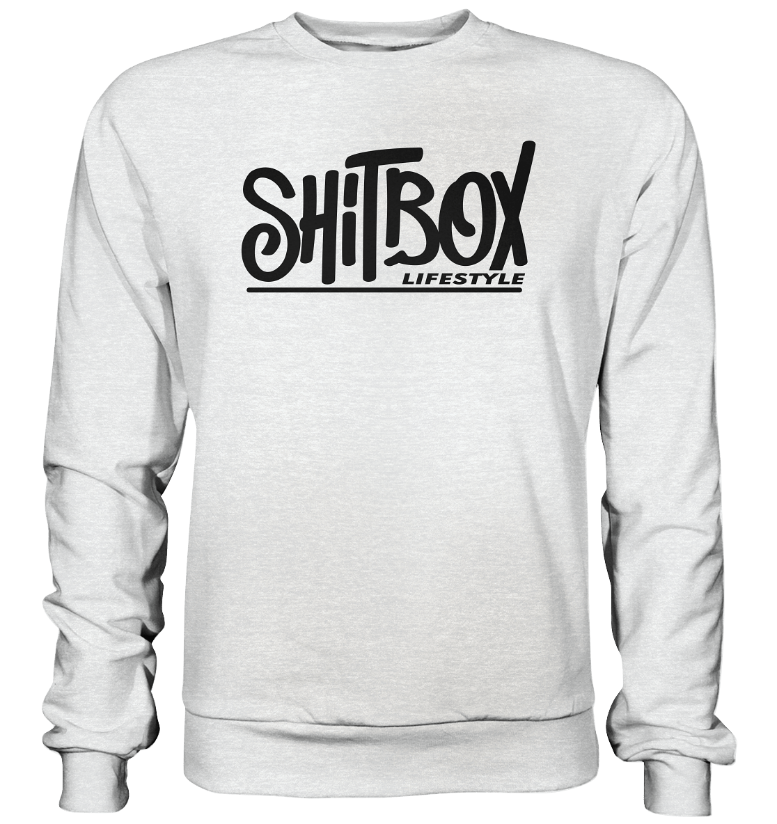 Shitbox Lifestyle Logo - Premium Sweatshirt - MotoMerch.de