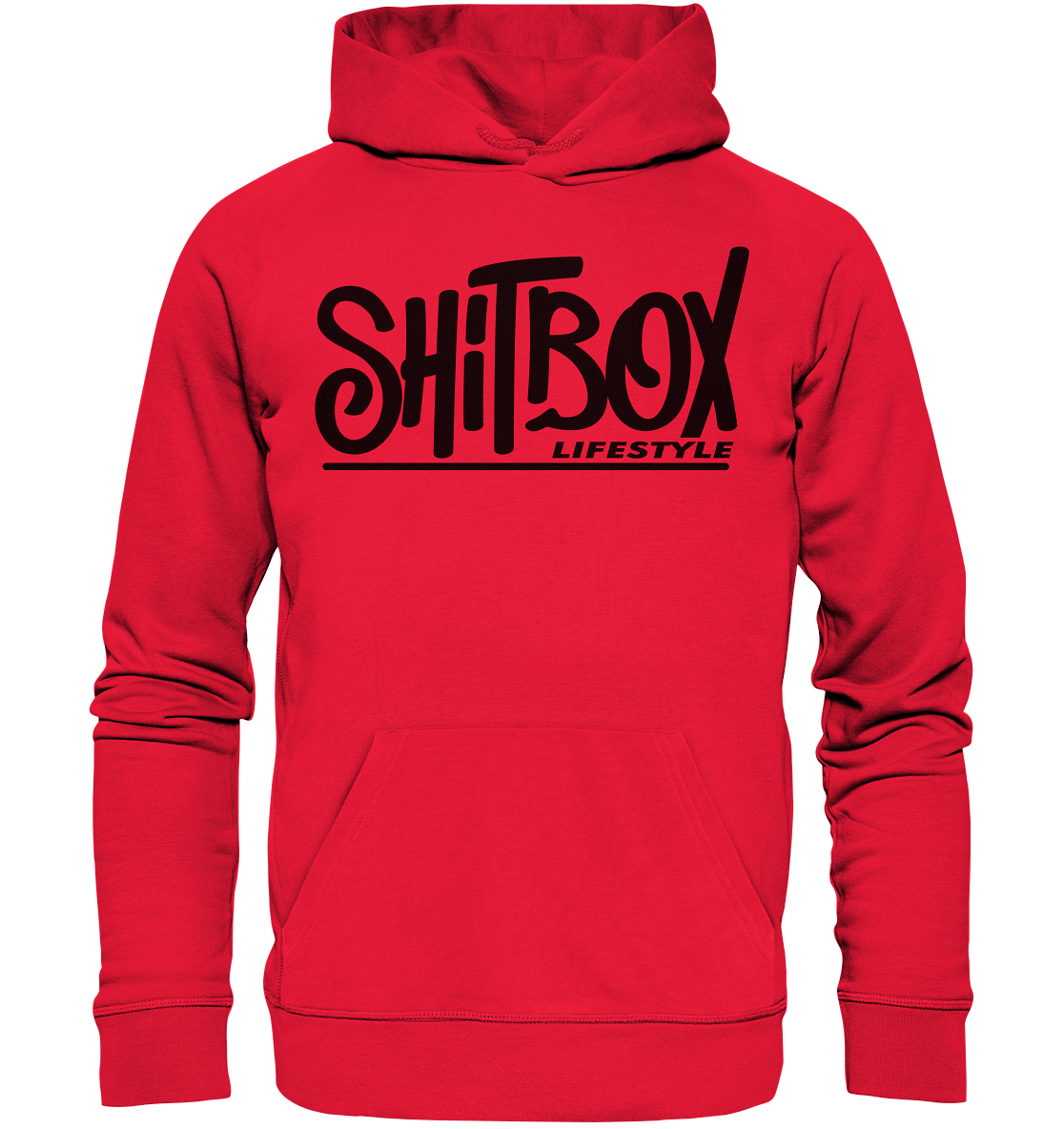 Shitbox Lifestyle Logo - Premium Unisex Hoodie - MotoMerch.de