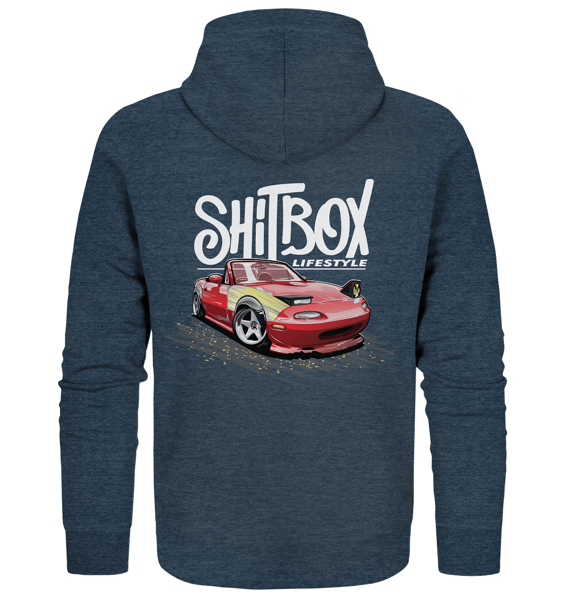 Shitbox Lifestyle Miata - Organic Zipper - MotoMerch.de