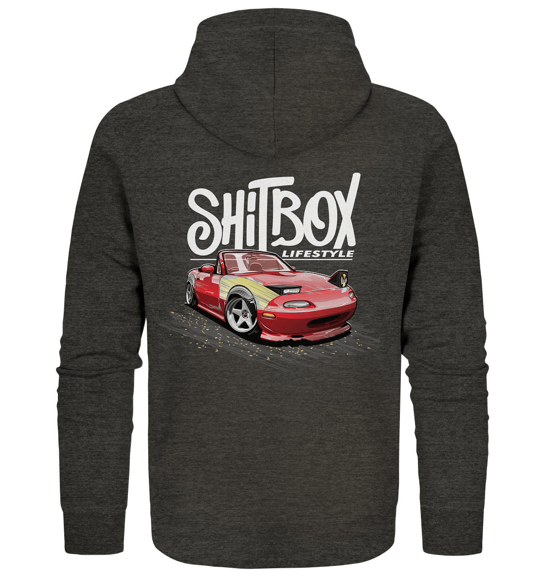 Shitbox Lifestyle Miata - Organic Zipper - MotoMerch.de