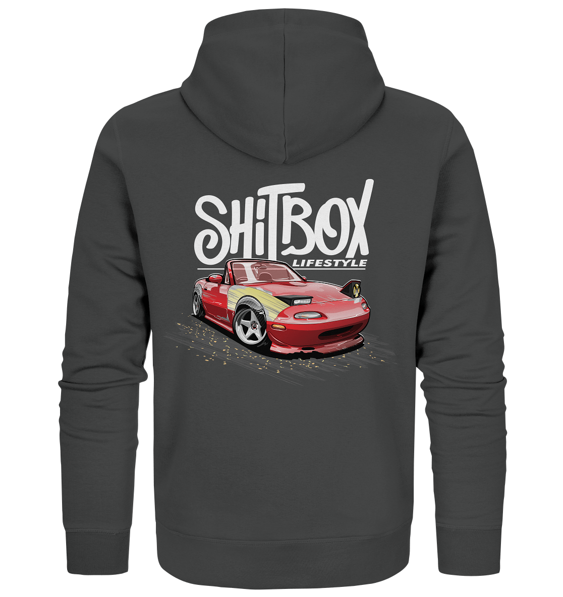 Shitbox Lifestyle Miata - Organic Zipper - MotoMerch.de