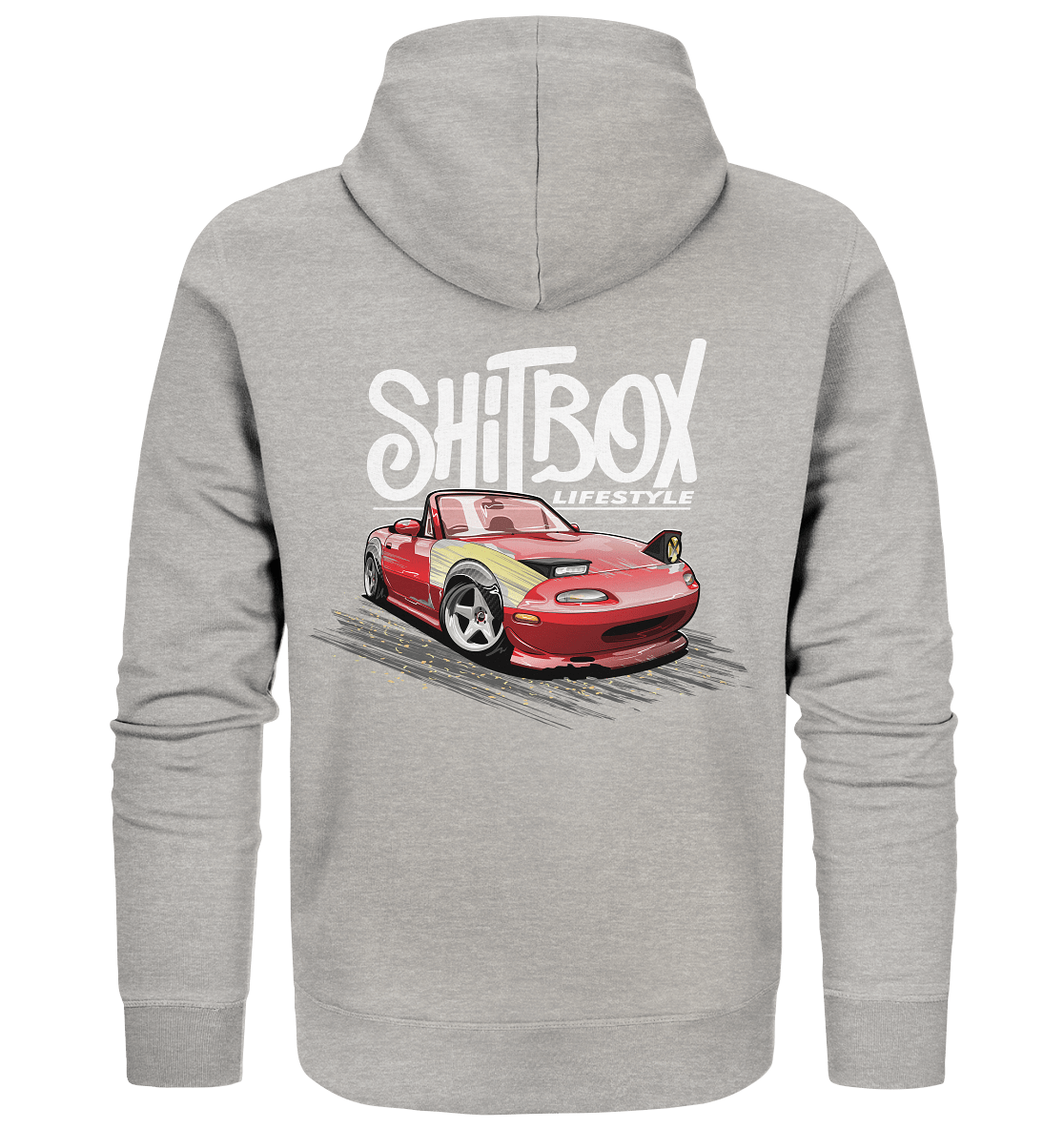 Shitbox Lifestyle Miata - Organic Zipper - MotoMerch.de