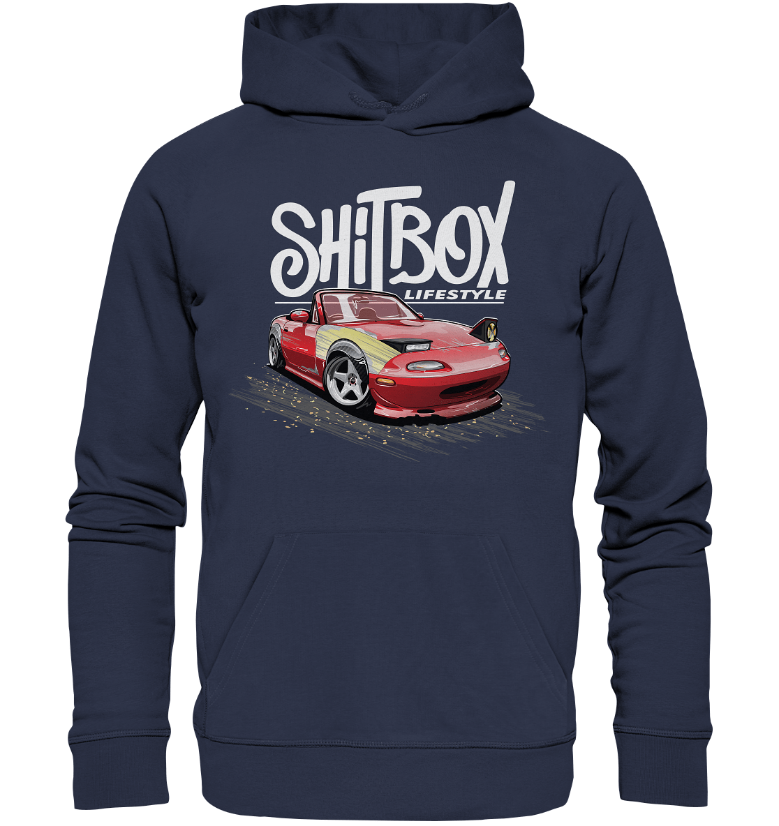 Shitbox Lifestyle Miata - Premium Unisex Hoodie - MotoMerch.de
