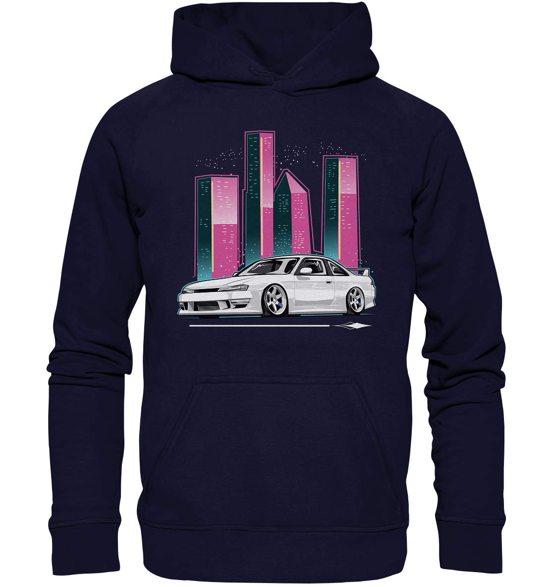 Silvia 200SX S14A - Basic Unisex Hoodie XL - MotoMerch.de