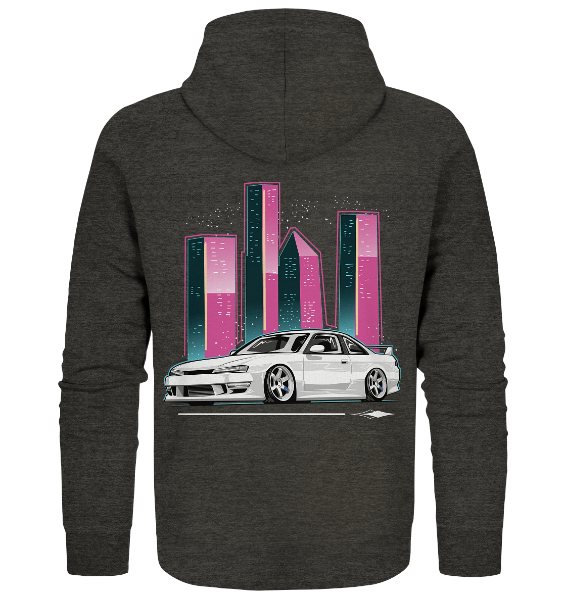 Silvia 200SX S14A - Organic Zipper - MotoMerch.de