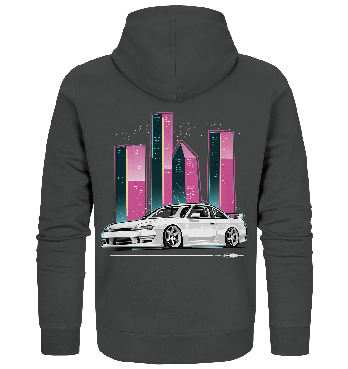 Silvia 200SX S14A - Organic Zipper - MotoMerch.de