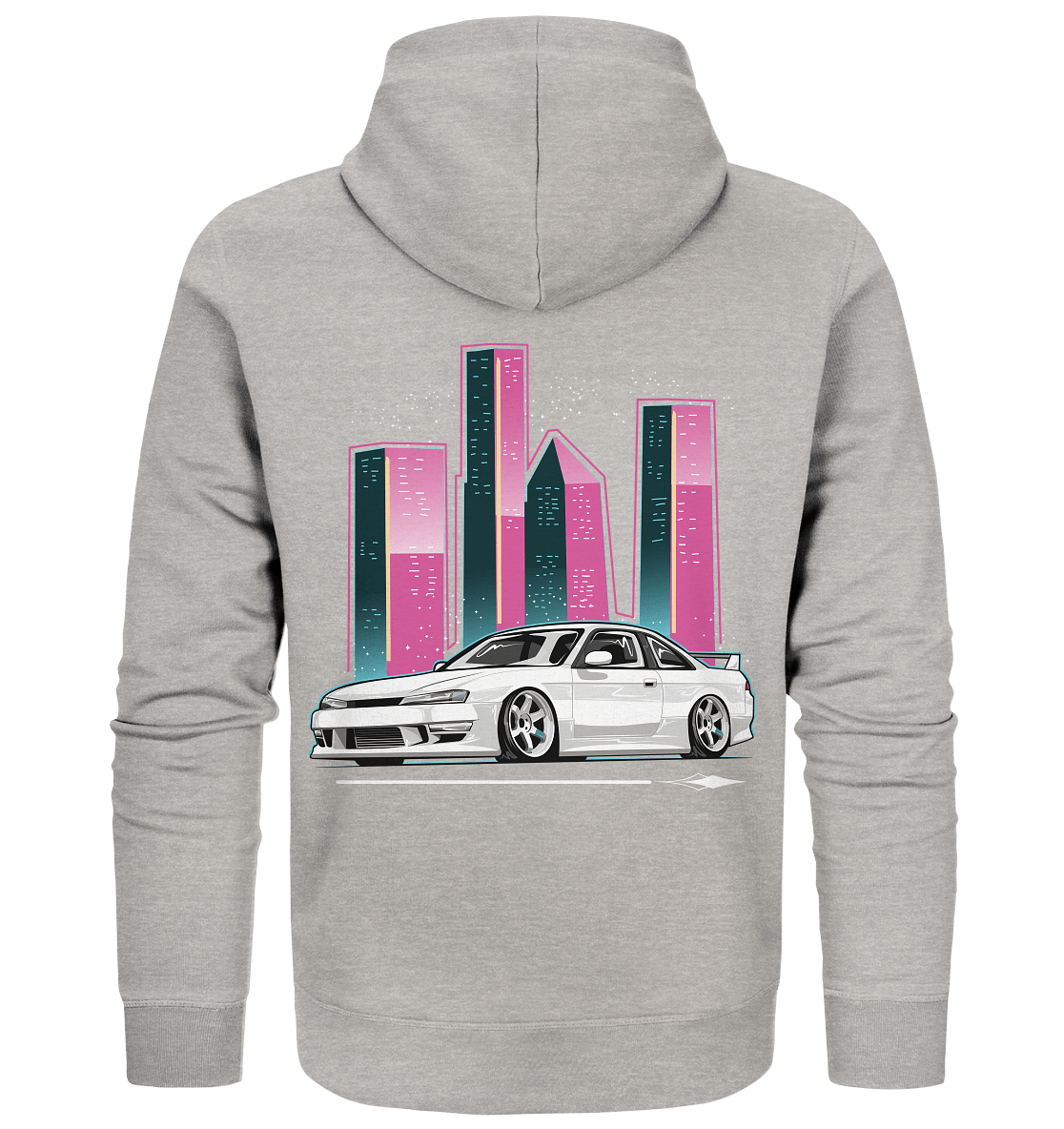 Silvia 200SX S14A - Organic Zipper - MotoMerch.de
