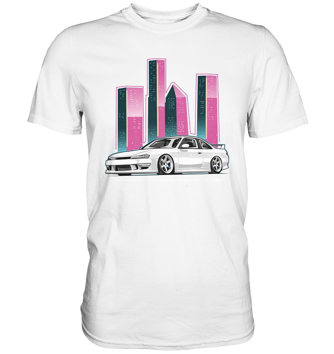 Silvia 200SX S14A - Premium Shirt - MotoMerch.de