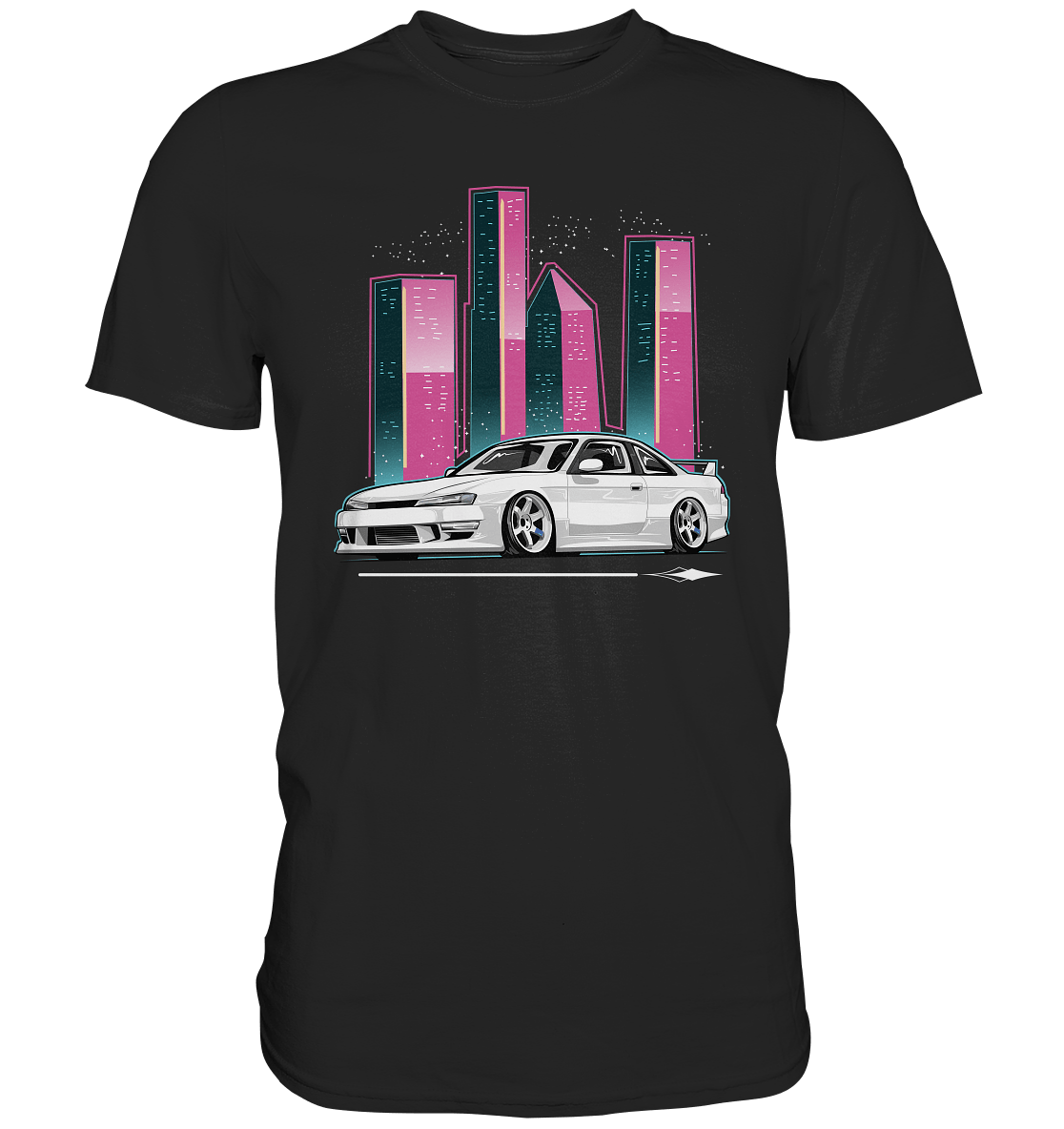 Silvia 200SX S14A - Premium Shirt - MotoMerch.de