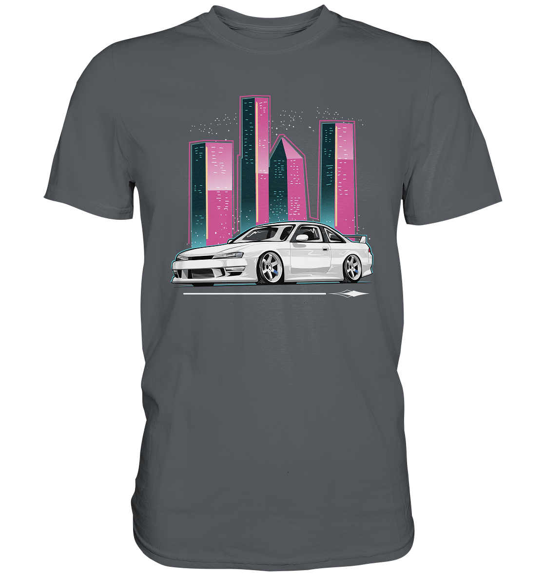 Silvia 200SX S14A - Premium Shirt - MotoMerch.de