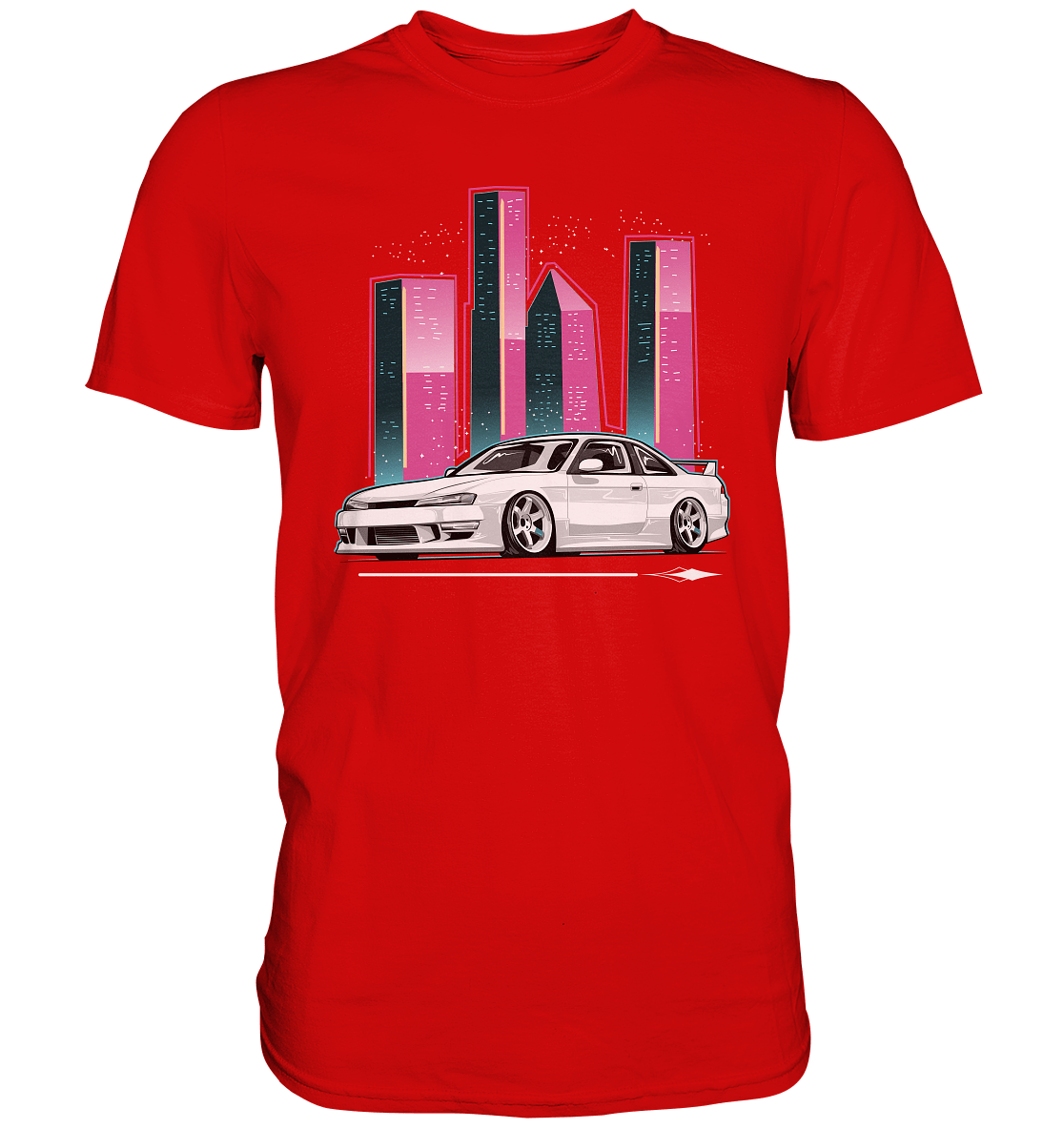 Silvia 200SX S14A - Premium Shirt - MotoMerch.de
