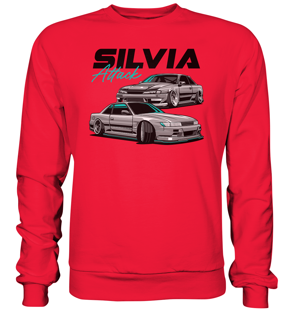 Silvia Attack - Premium Sweatshirt - MotoMerch.de