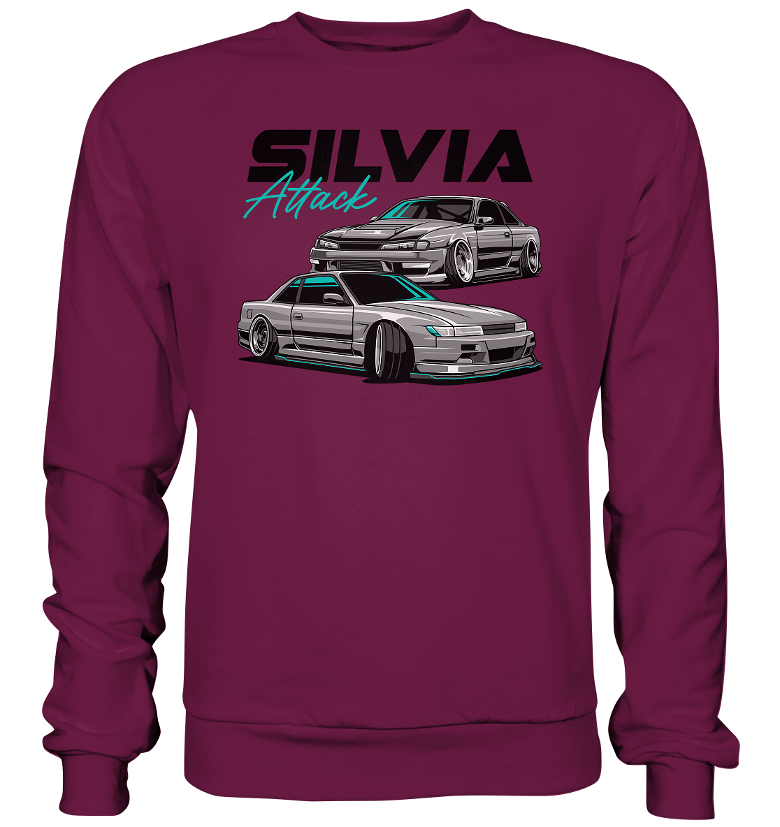 Silvia Attack - Premium Sweatshirt - MotoMerch.de