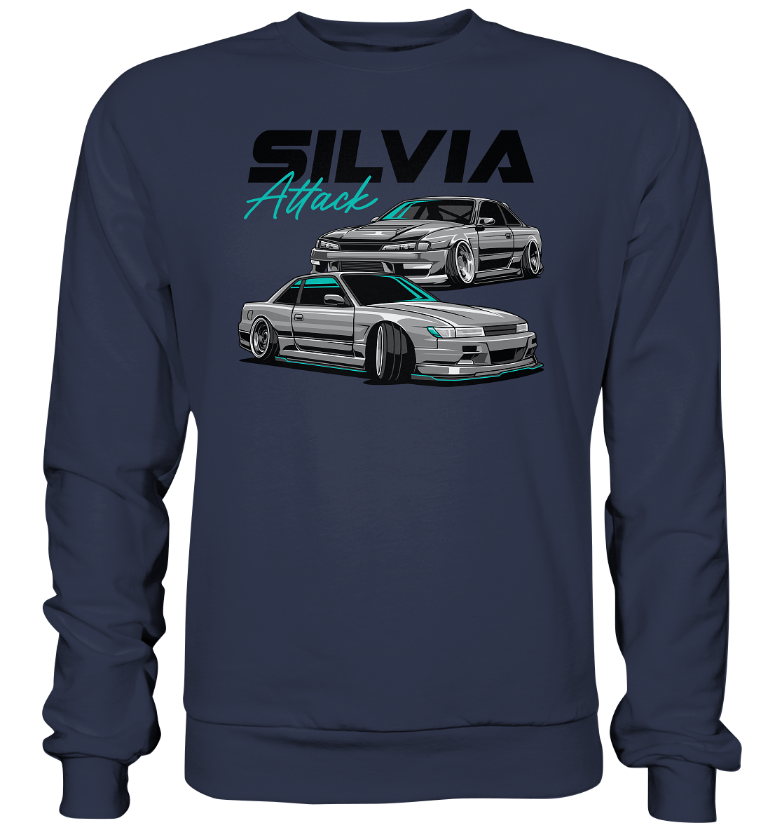 Silvia Attack - Premium Sweatshirt - MotoMerch.de