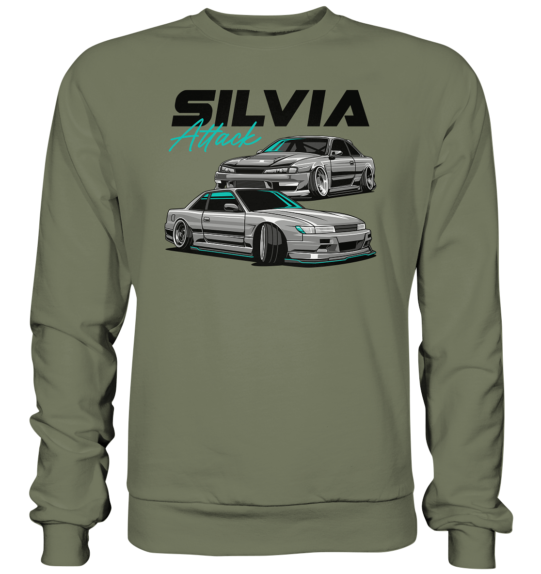 Silvia Attack - Premium Sweatshirt - MotoMerch.de