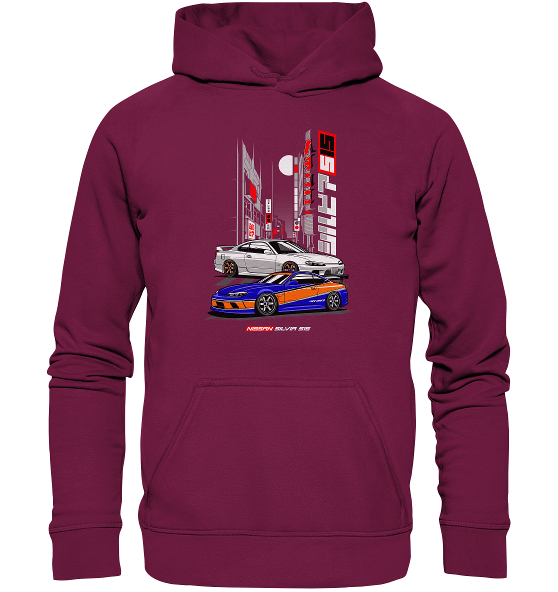 Silvia S15 Duo - Basic Unisex Hoodie - MotoMerch.de