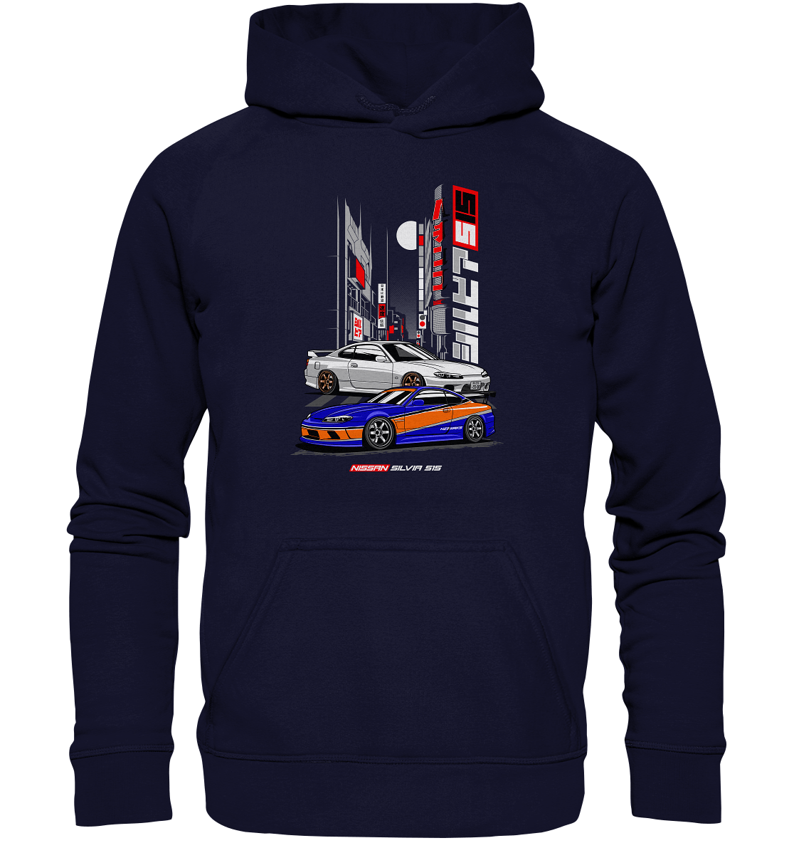 Silvia S15 Duo - Basic Unisex Hoodie - MotoMerch.de