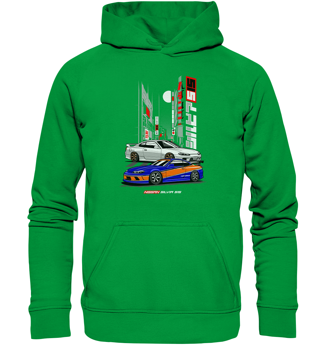 Silvia S15 Duo - Basic Unisex Hoodie - MotoMerch.de
