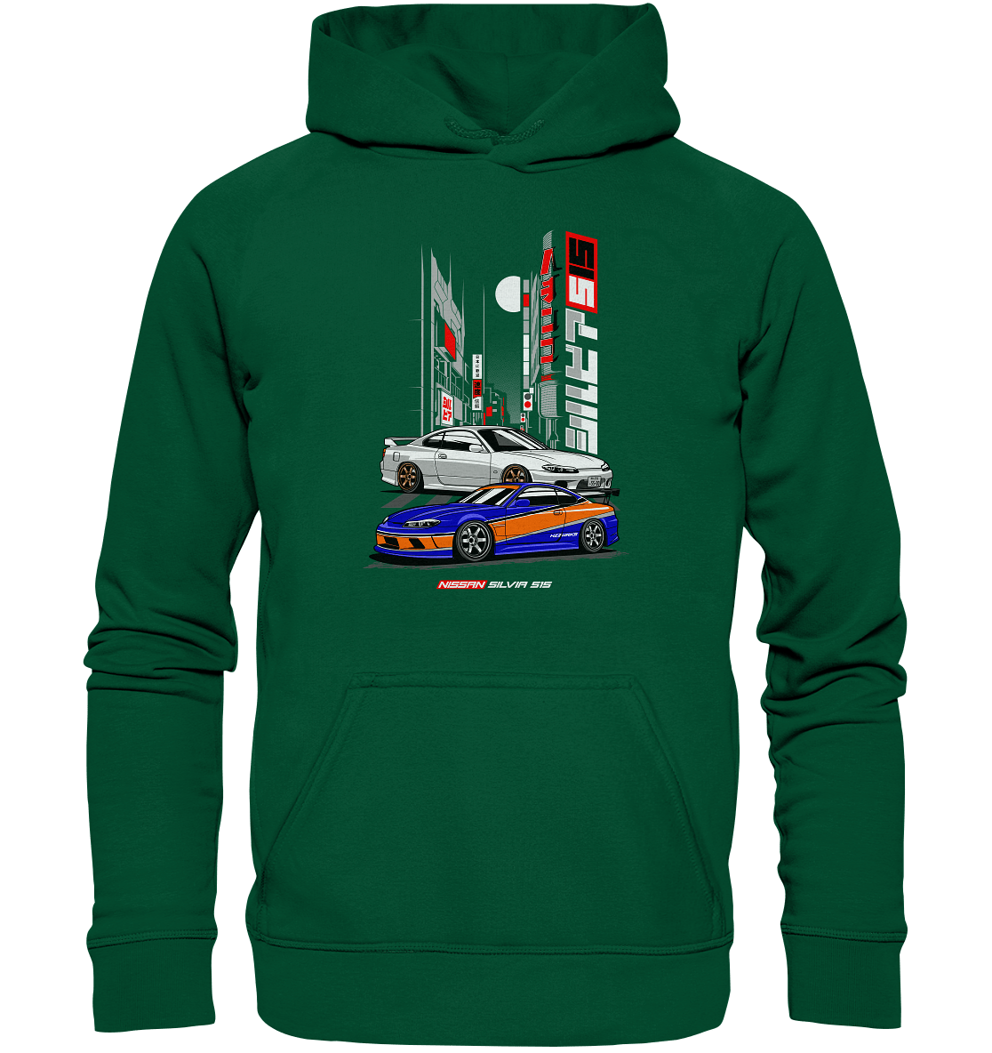 Silvia S15 Duo - Basic Unisex Hoodie - MotoMerch.de