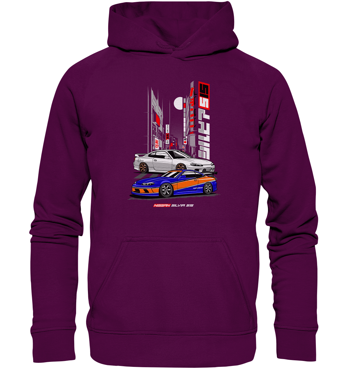 Silvia S15 Duo - Basic Unisex Hoodie - MotoMerch.de