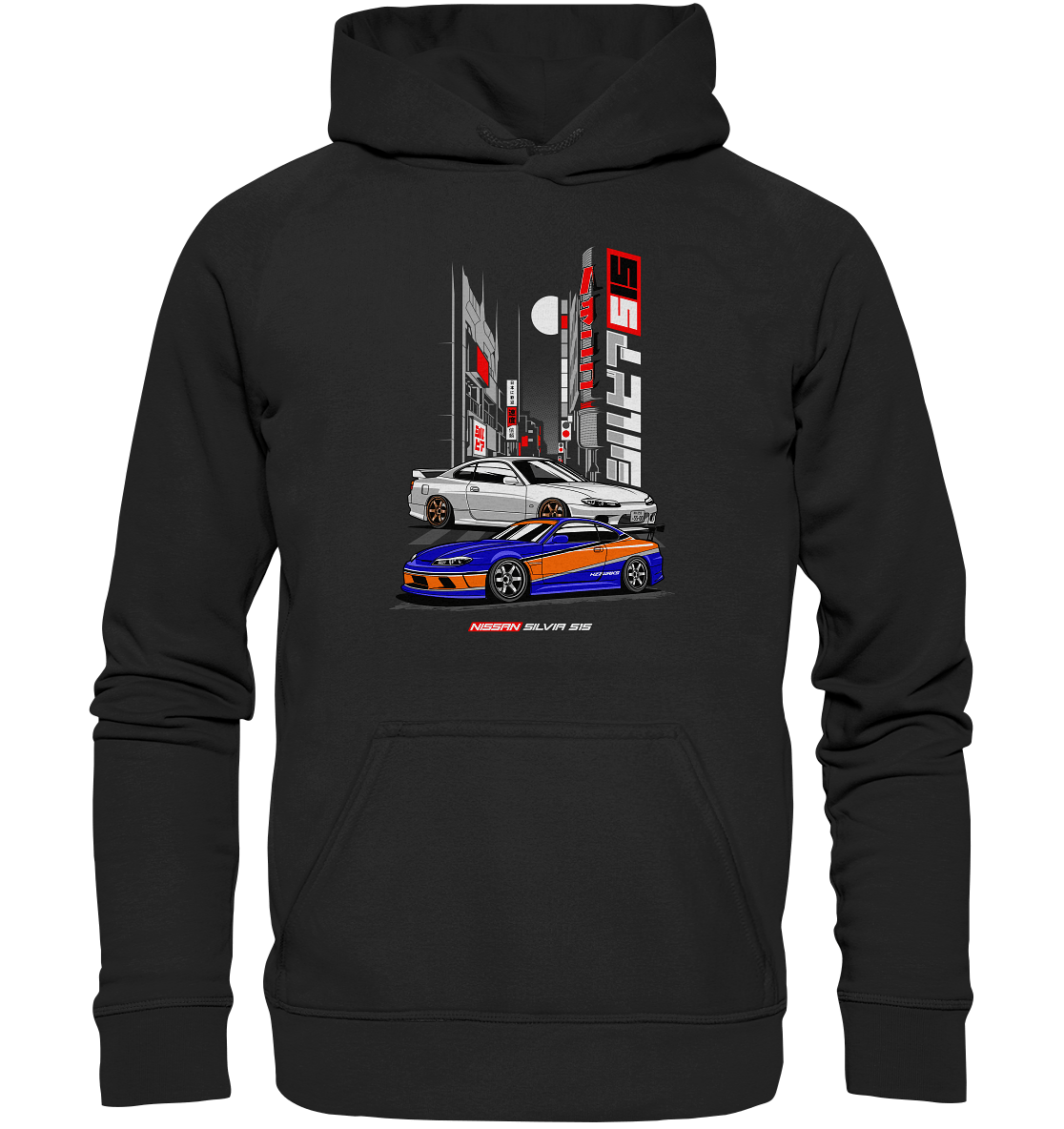 Silvia S15 Duo - Basic Unisex Hoodie - MotoMerch.de