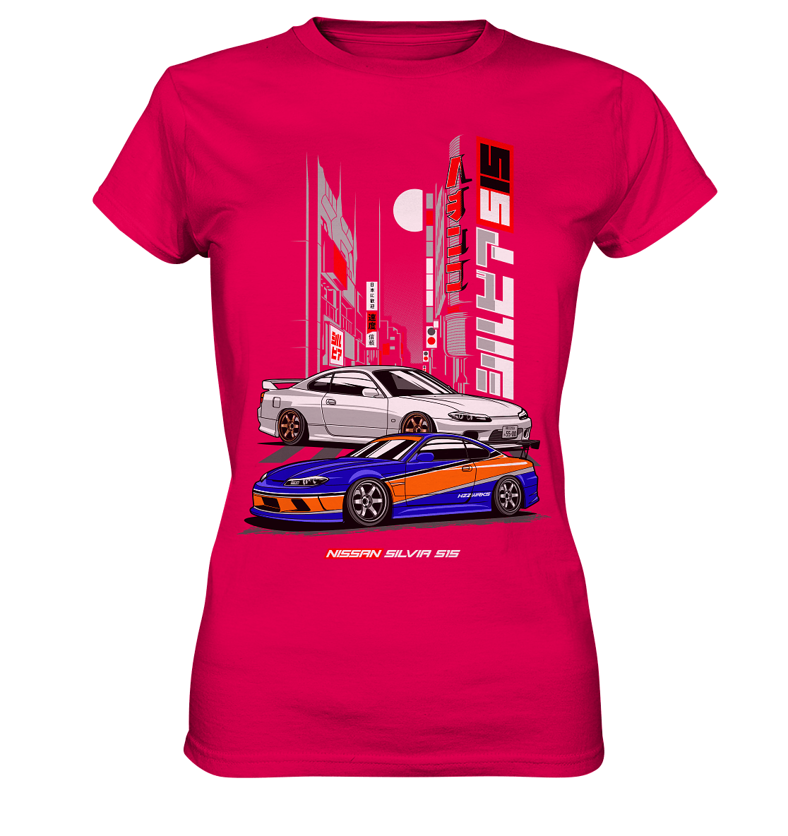 Silvia S15 Duo - Ladies Premium Shirt - MotoMerch.de