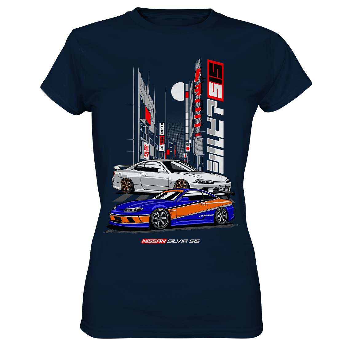 Silvia S15 Duo - Ladies Premium Shirt - MotoMerch.de