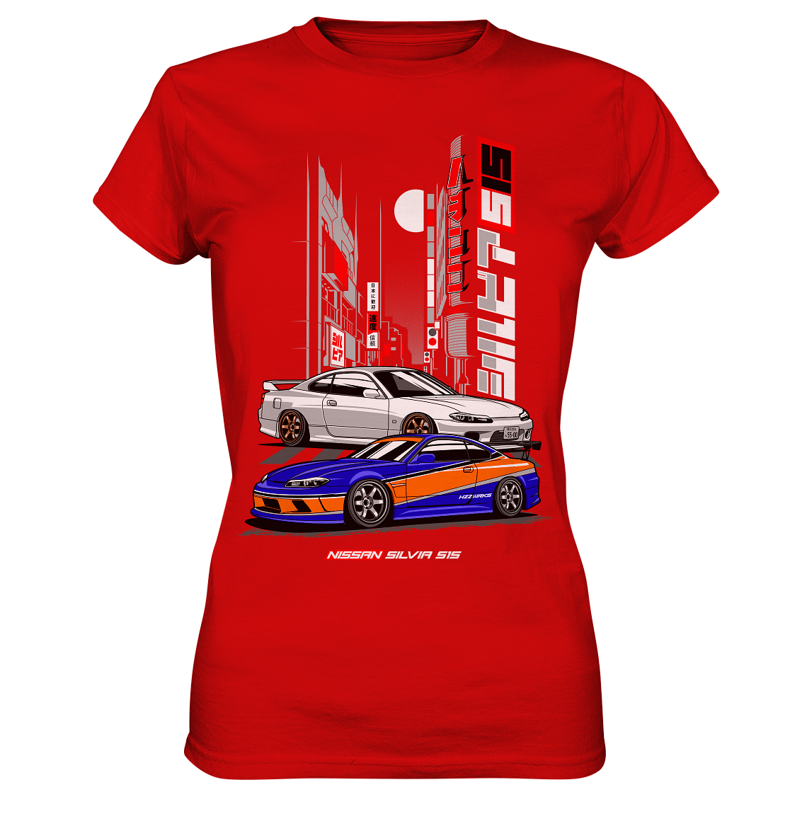 Silvia S15 Duo - Ladies Premium Shirt - MotoMerch.de