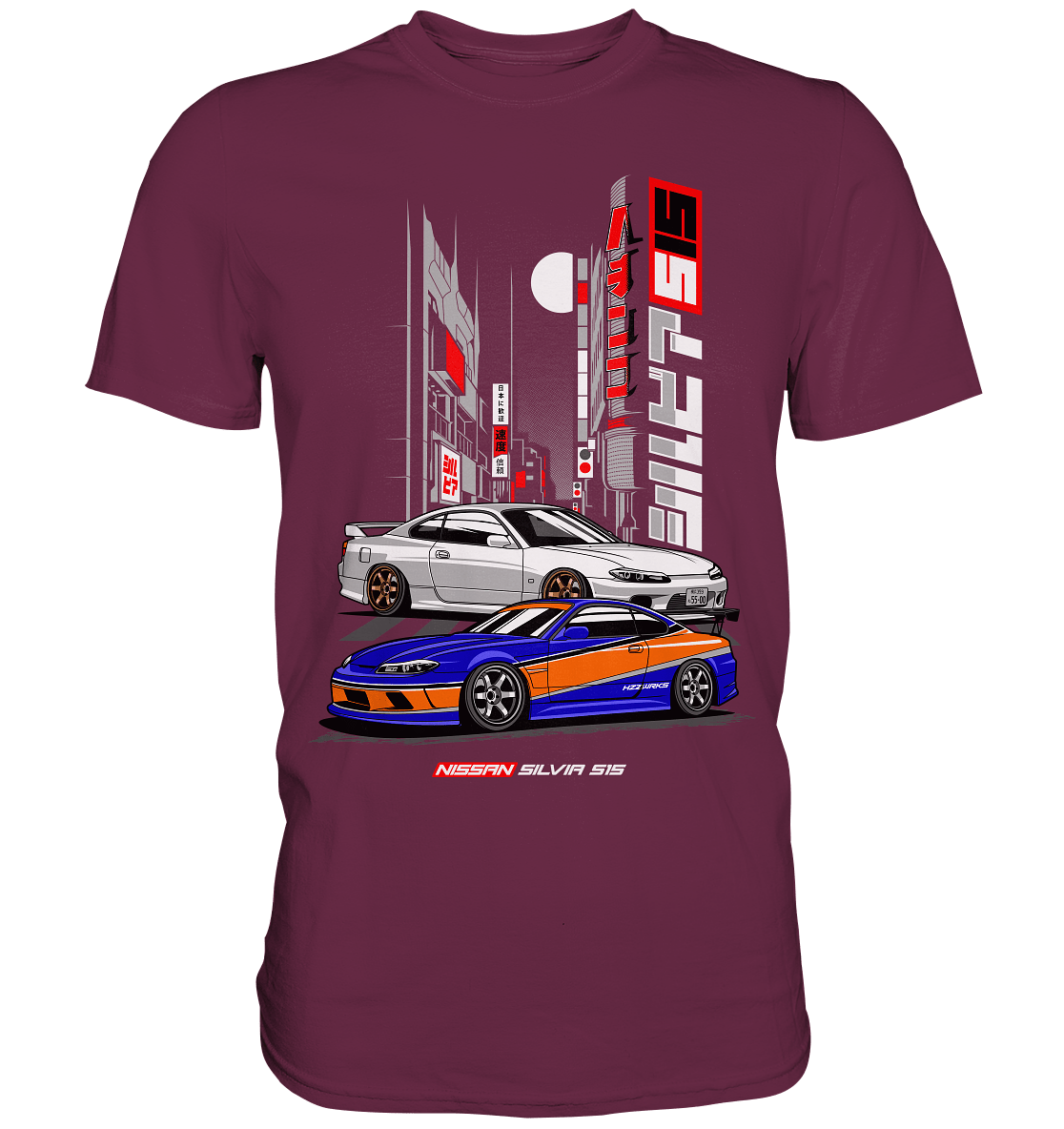 Silvia S15 Duo - Premium Shirt - MotoMerch.de