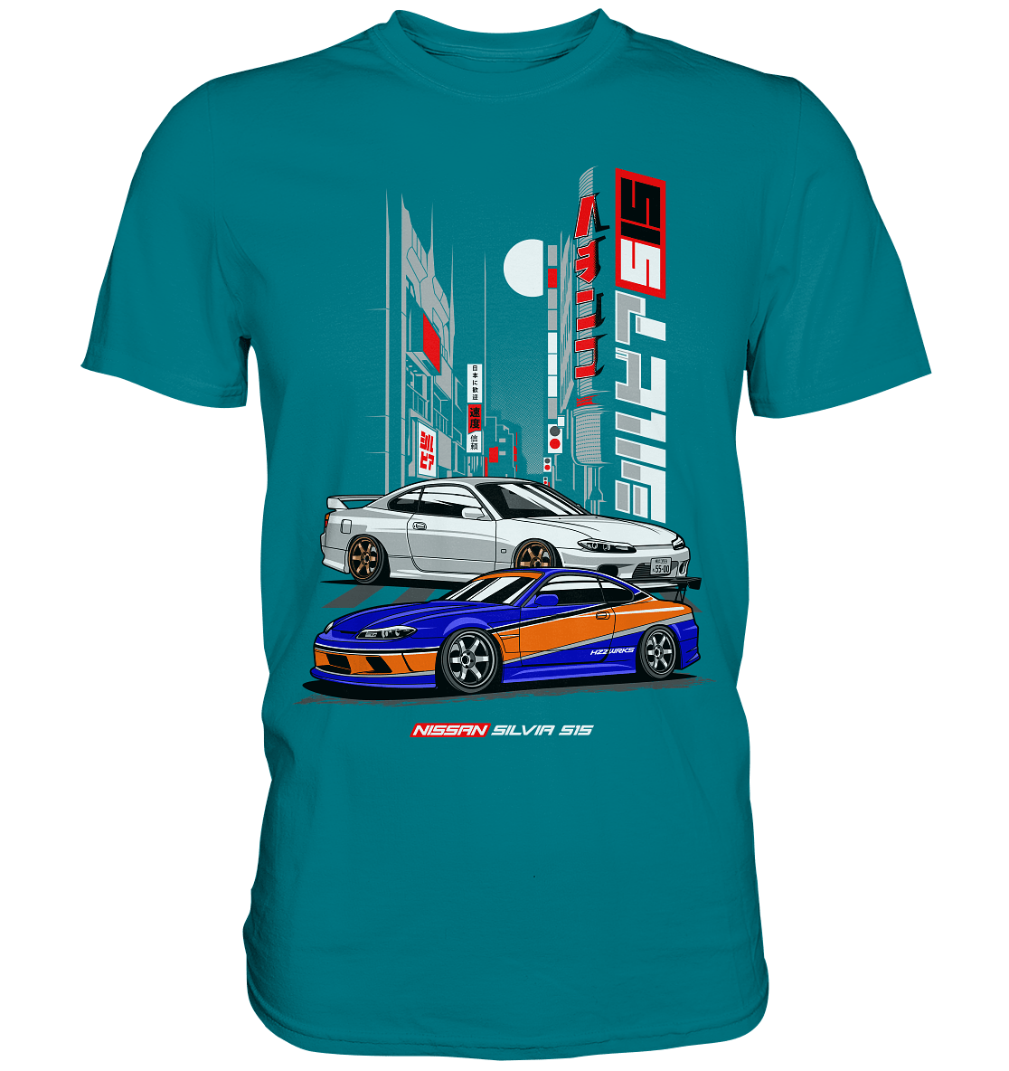 Silvia S15 Duo - Premium Shirt - MotoMerch.de