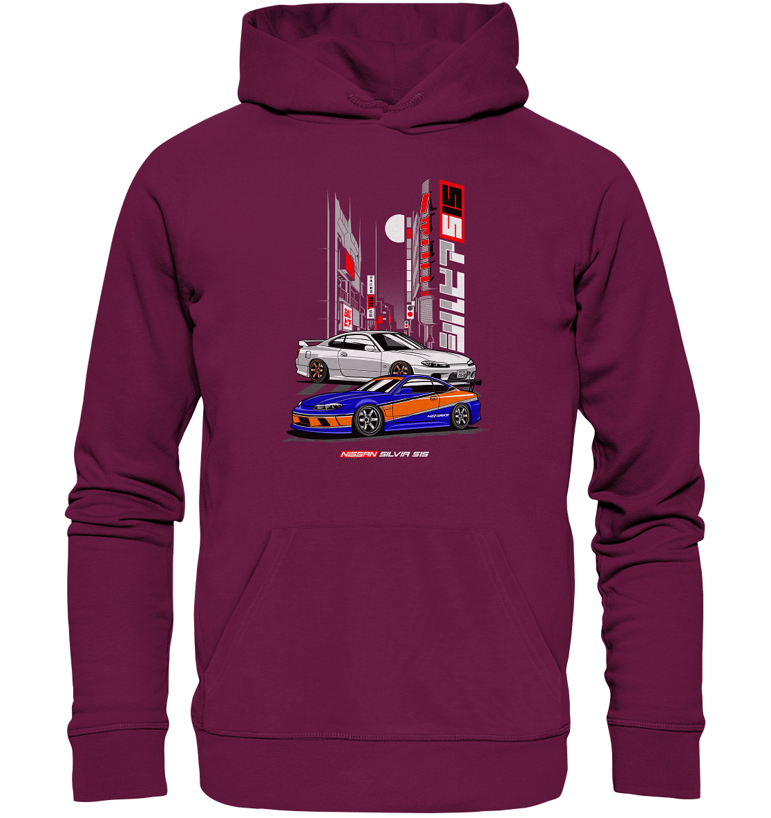 Silvia S15 Duo - Premium Unisex Hoodie - MotoMerch.de