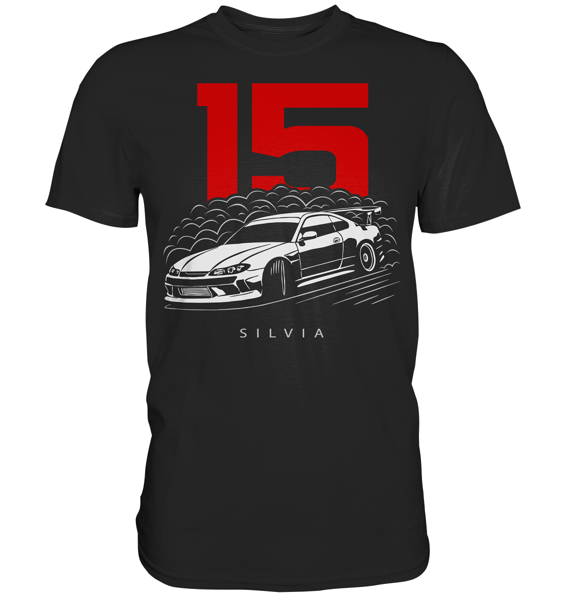 Silvia S15 - Premium Shirt - MotoMerch.de