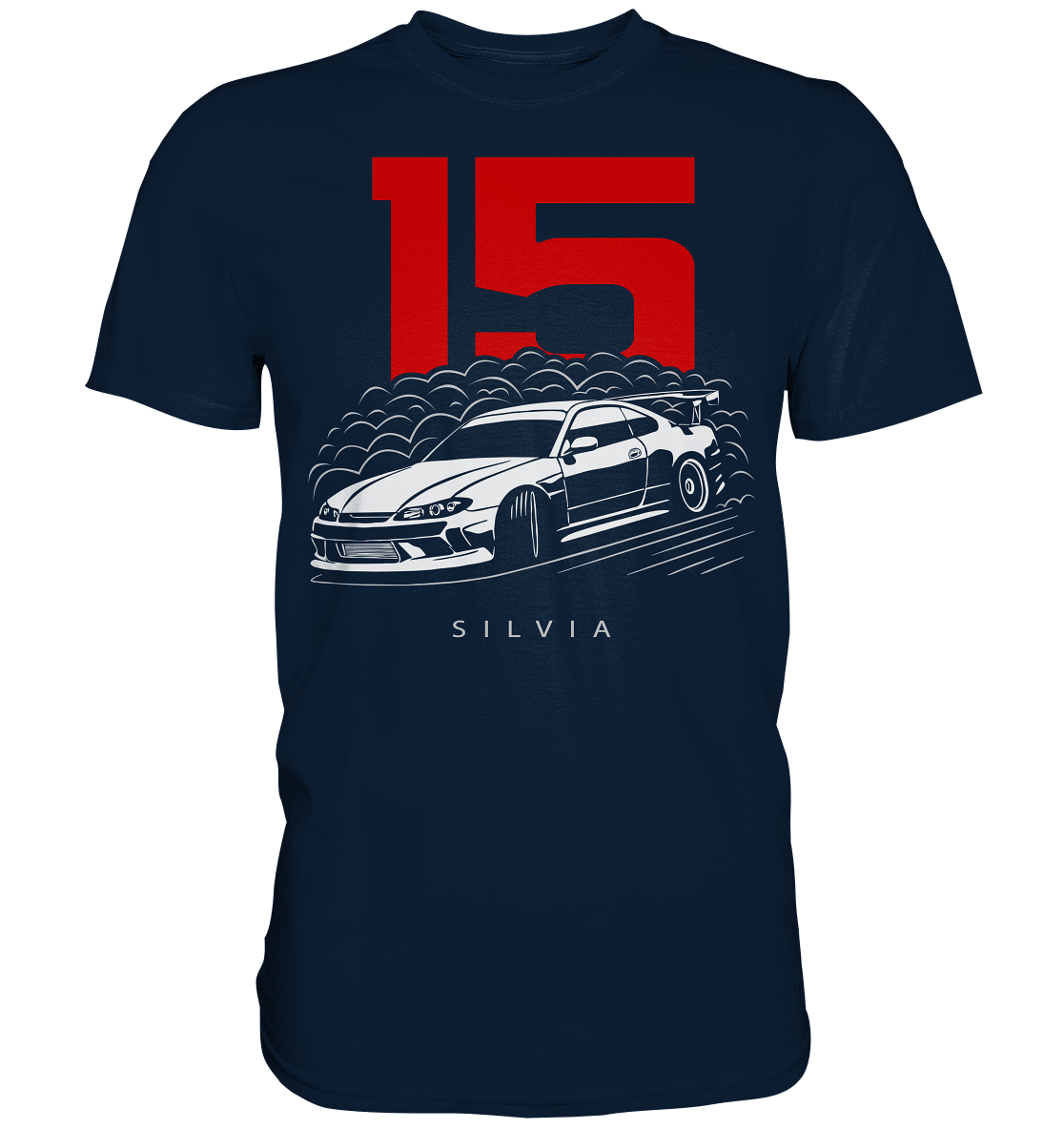 Silvia S15 - Premium Shirt - MotoMerch.de