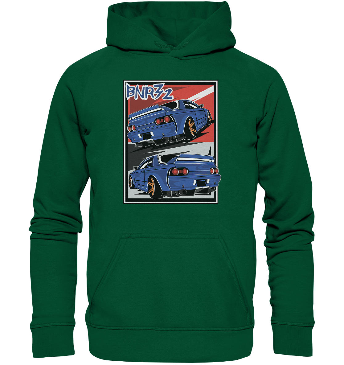 Skyline BNR32 - Basic Unisex Hoodie - MotoMerch.de